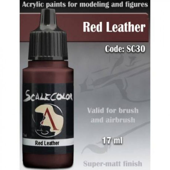 Scale 75: SCALE COLOR -  RED LEATHER SC-30